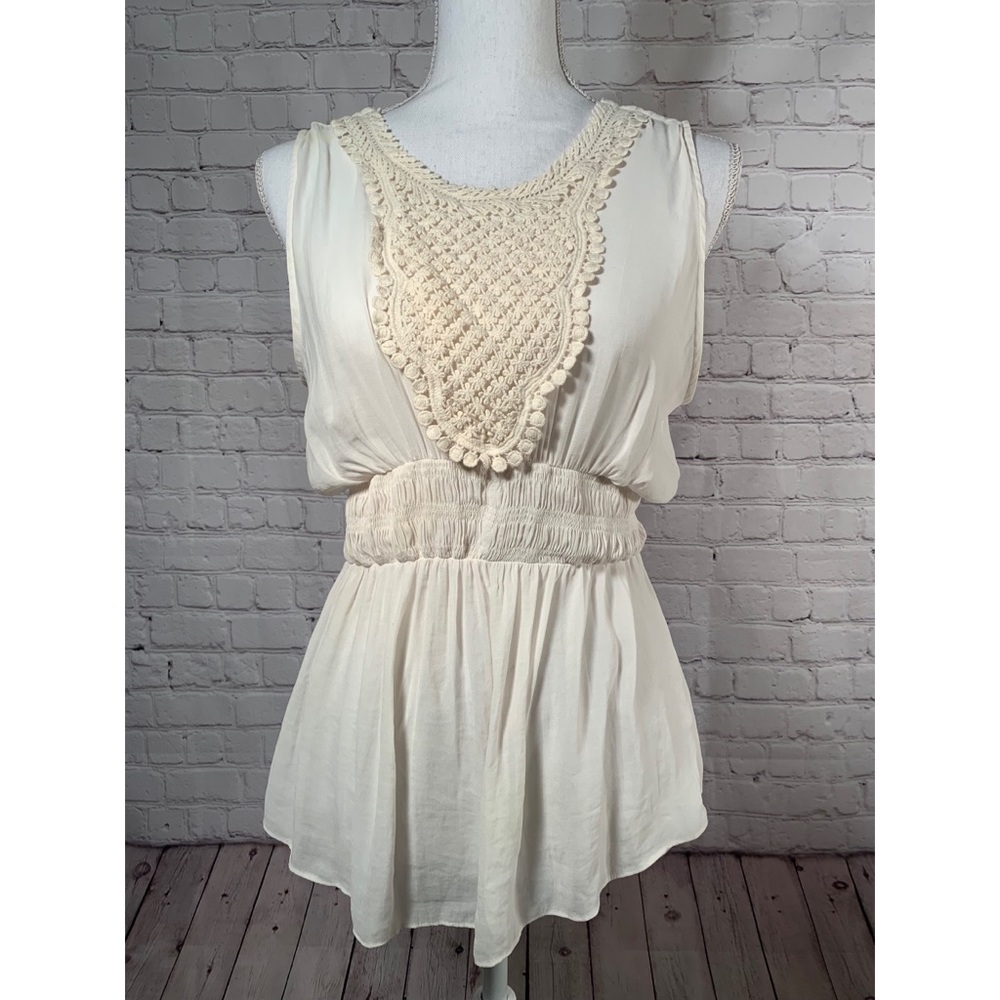 Cream Blouse size S